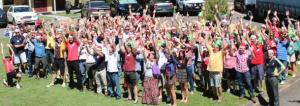 SCLAA Queensland division members played secret Santas to Australia's needy, packing hampers at Foodbank's warehouse.